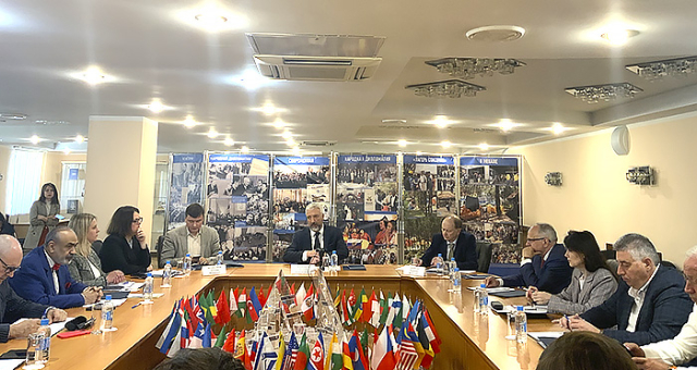 Г. Б. Мирзоев выступил на координационной встрече представителей организаций, участвующих в работе по обеспечению прав и законных интересов соотечественников, проживающих за рубежом