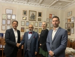 Г.Б. Мирзоев провел рабочую встречу с представителем швейцарской адвокатской фирмы, адвокатом С. Ро