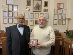 Г.Б. Мирзоев вручил медаль «За вклад в защиту Русского мира» адвокату А. П. Замоте