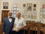 Почетный знак МСРС вручен Р. С. Тамаеву